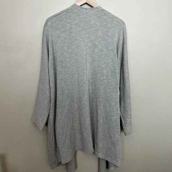 DONNI. • Ribbed Sweater Coat Cardigan - Picture 5 of 9